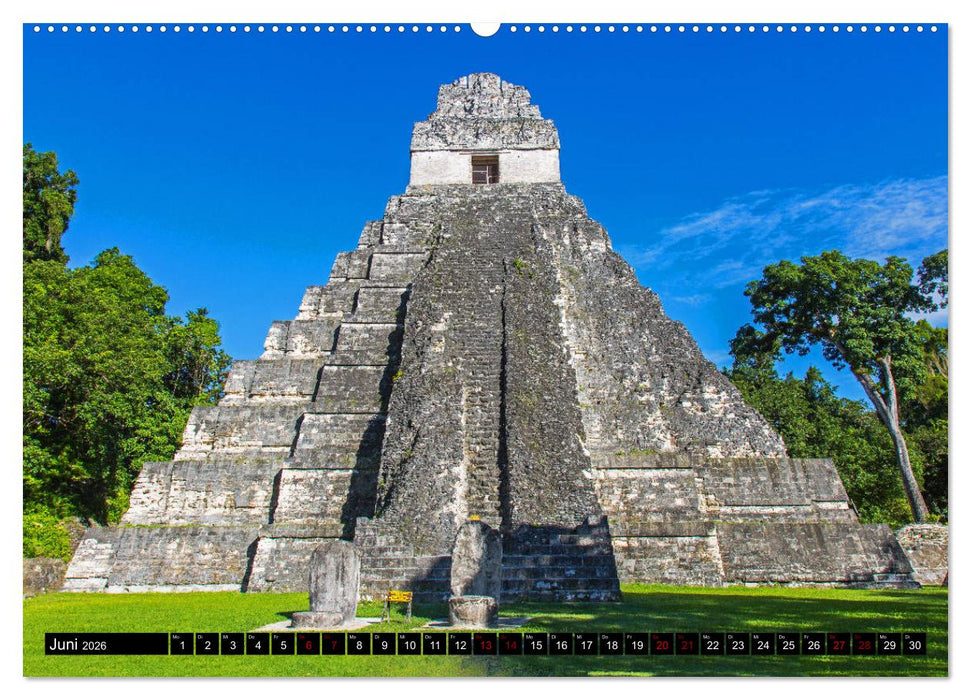 Guatemala - das Herz des Mayareiches (CALVENDO Premium Wandkalender 2026)