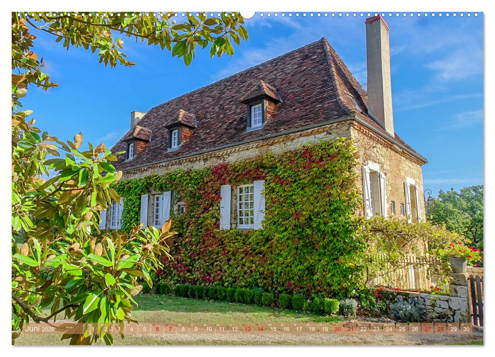 Dordogne Mon Amour (CALVENDO Premium Wandkalender 2026)