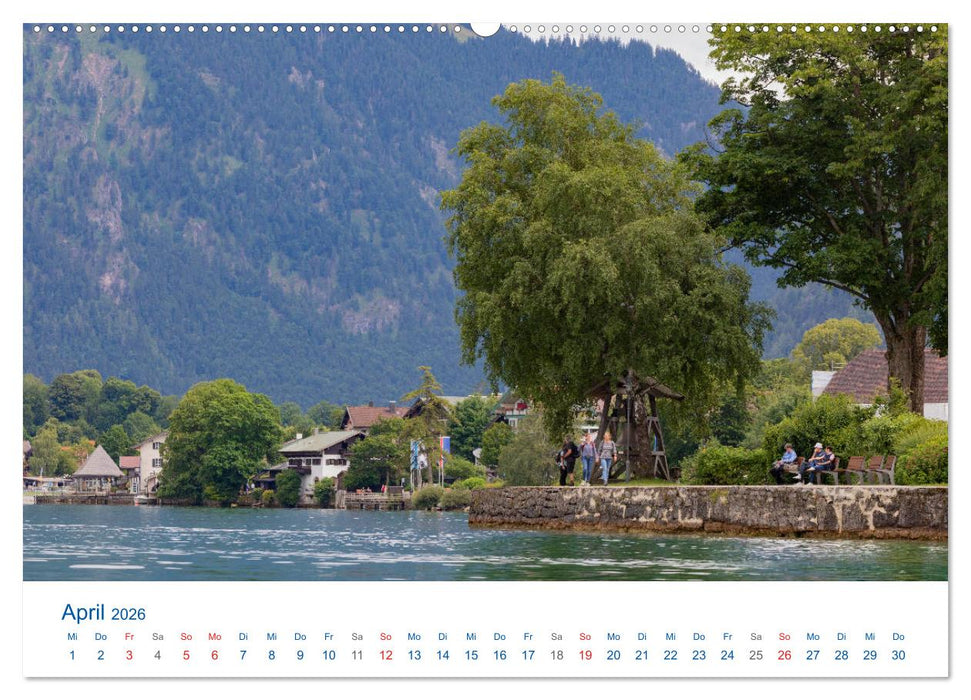 Schöner Tegernsee (CALVENDO Premium Wandkalender 2026)