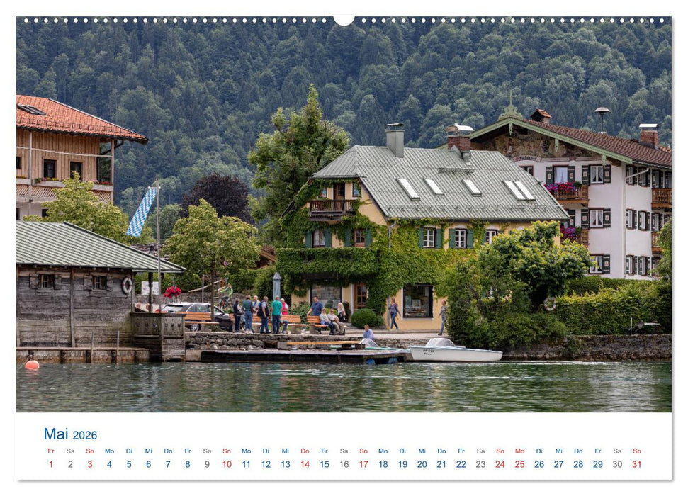 Schöner Tegernsee (CALVENDO Premium Wandkalender 2026)