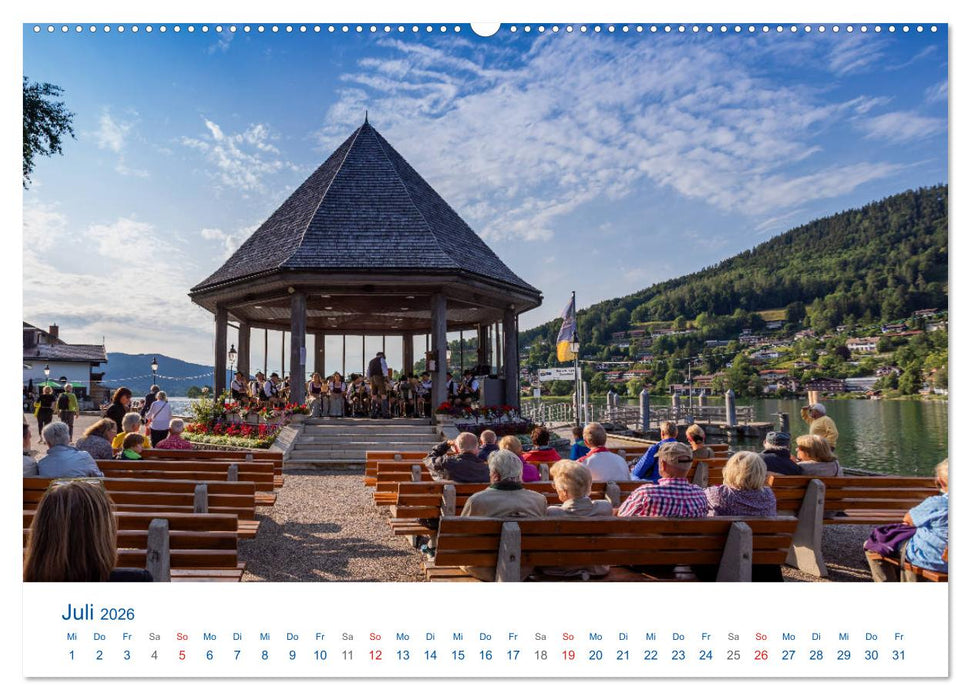 Schöner Tegernsee (CALVENDO Premium Wandkalender 2026)