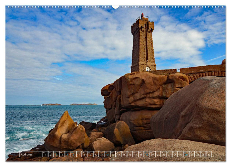 Anblicke und Ausblicke in der Bretagne (CALVENDO Wandkalender 2026)
