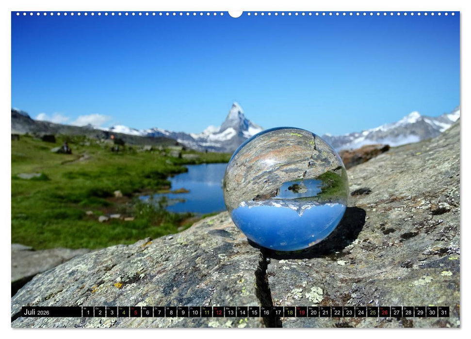 Und ewig lockt das Matterhorn (CALVENDO Premium Wandkalender 2026)