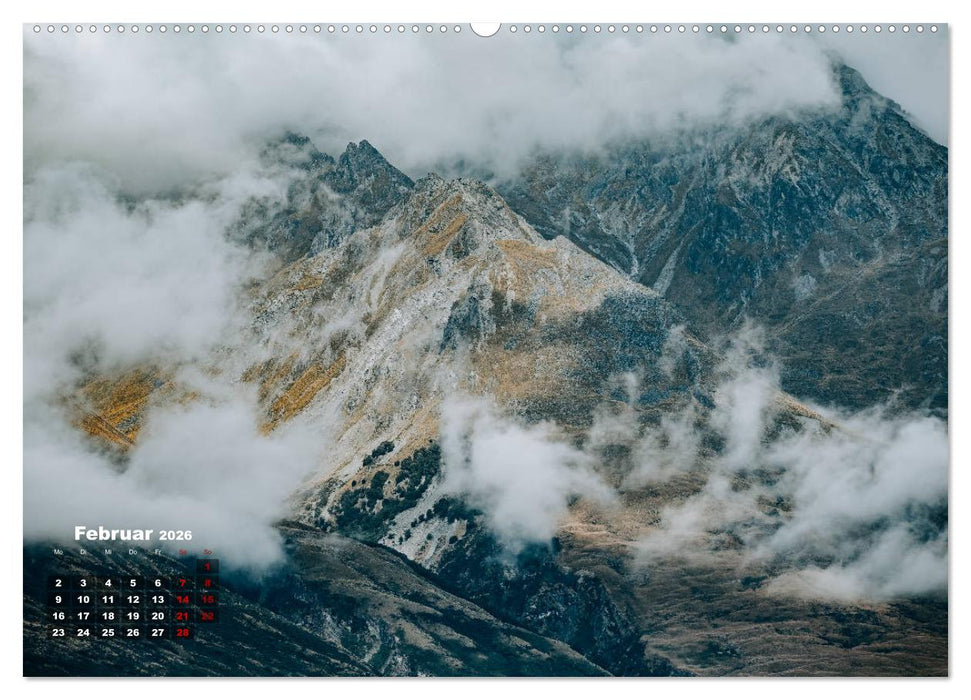 Neuseeland - Land der Superlative (CALVENDO Wandkalender 2026)