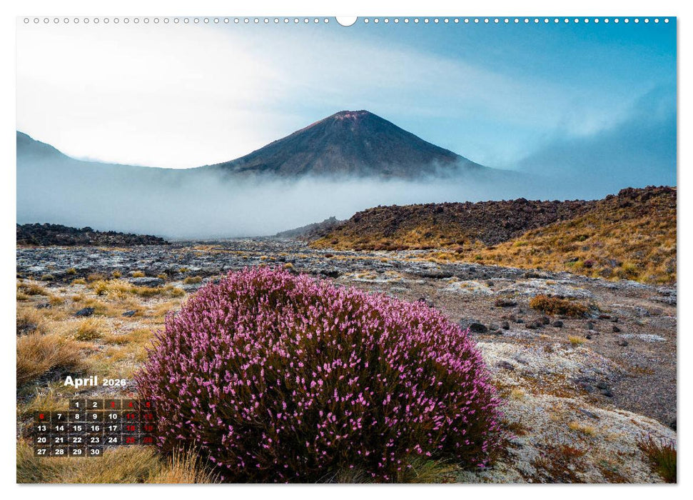 Neuseeland - Land der Superlative (CALVENDO Wandkalender 2026)