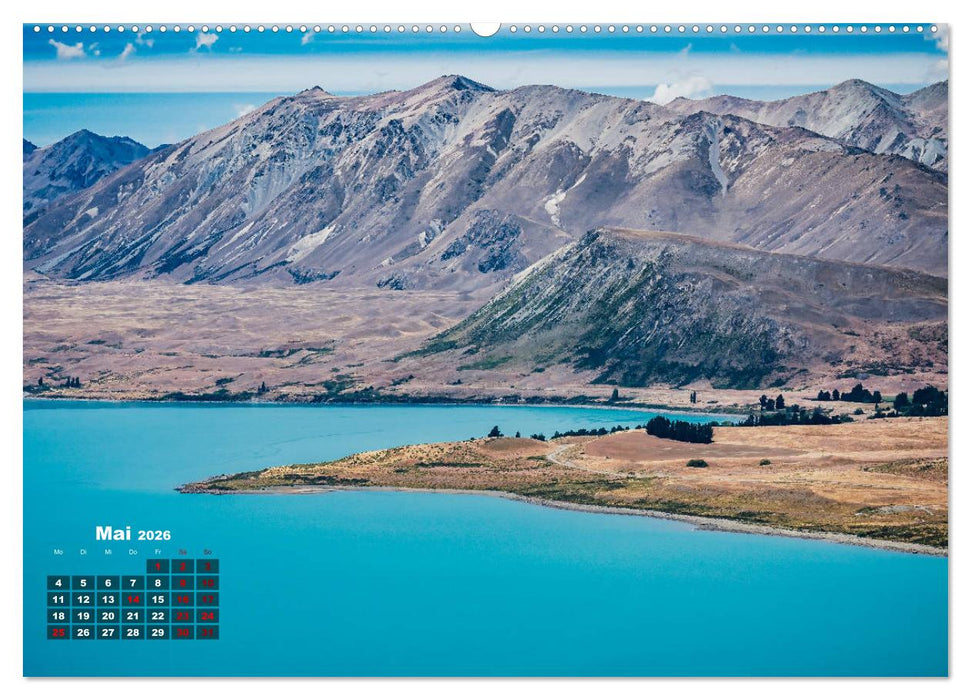 Neuseeland - Land der Superlative (CALVENDO Wandkalender 2026)