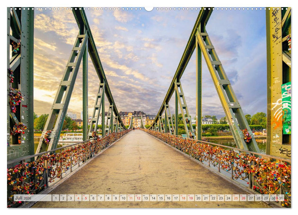 Frankfurt am Main Impressionen (CALVENDO Premium Wandkalender 2026)