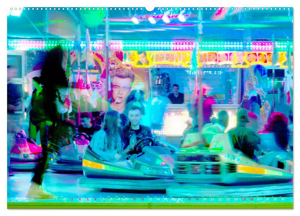 Rheinkirmes in Düsseldorf (CALVENDO Premium Wandkalender 2026)