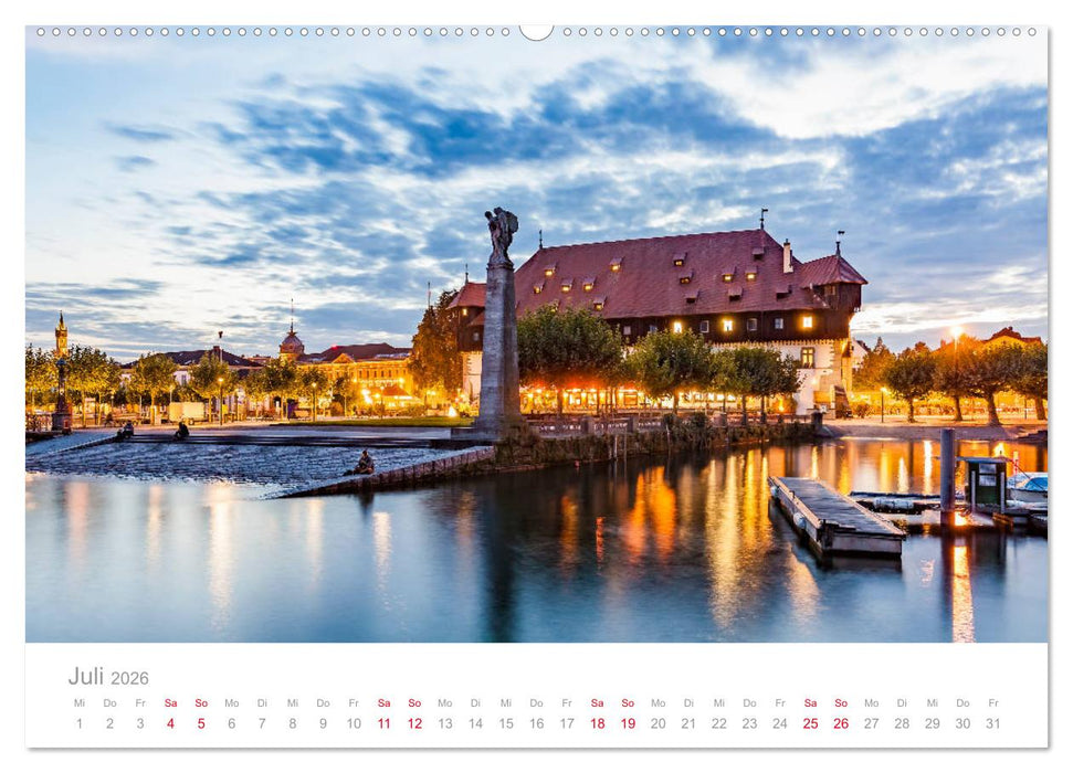 BODENSEE Drei Länder - ein See (CALVENDO Premium Wandkalender 2026)