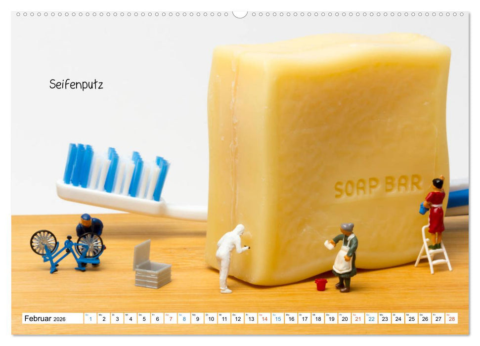 Chair-Sharing ... und andere Mini-Welten (CALVENDO Premium Wandkalender 2026)