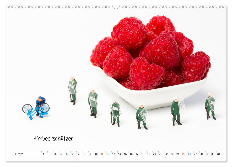 Chair-Sharing ... und andere Mini-Welten (CALVENDO Premium Wandkalender 2026)