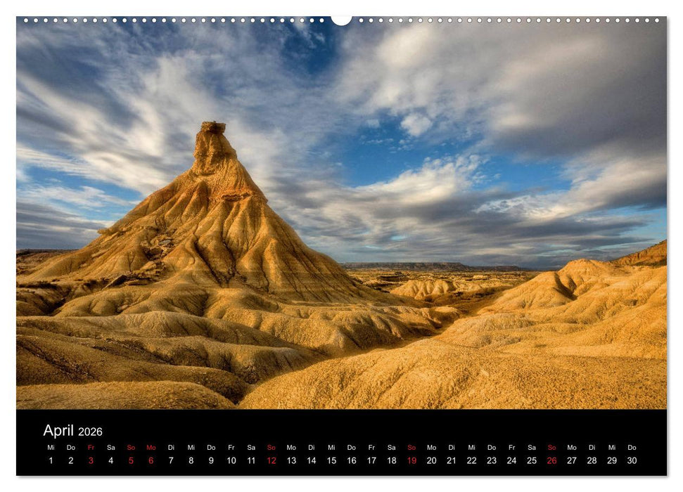 Wildes Nordspanien (CALVENDO Premium Wandkalender 2026)