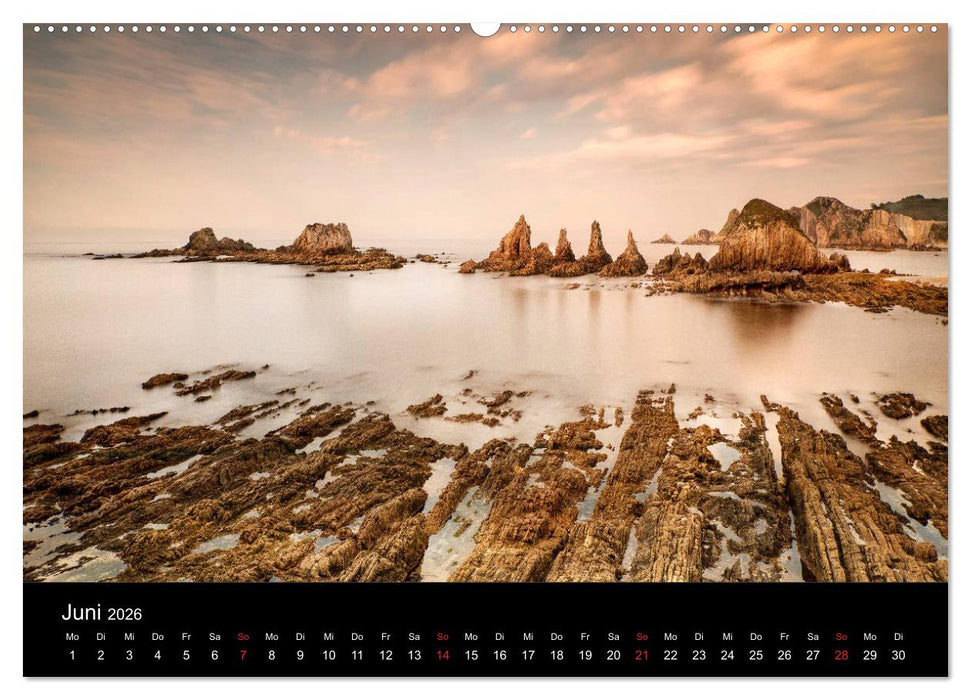 Wildes Nordspanien (CALVENDO Premium Wandkalender 2026)