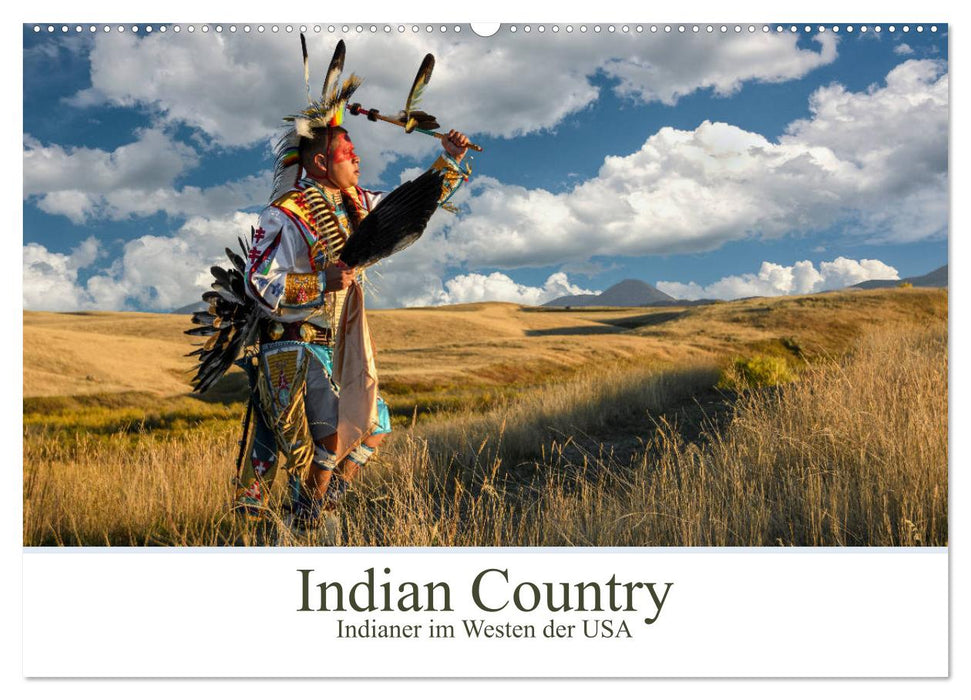 Indian Country - Indianer im Westen der USA (CALVENDO Wandkalender 2026)