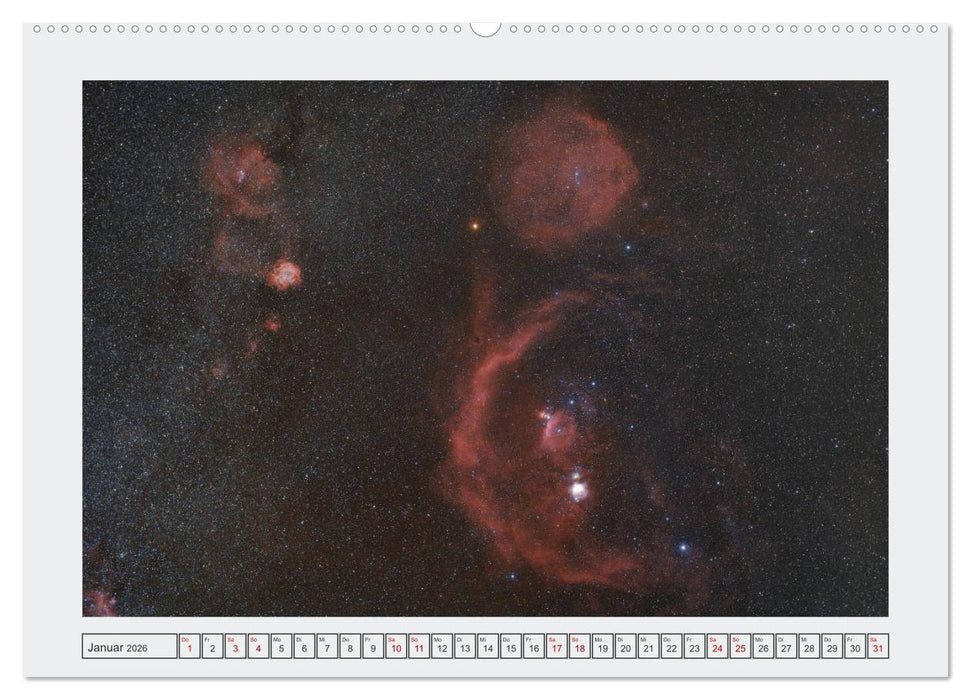 Himmelswelten (CALVENDO Premium Wandkalender 2026)