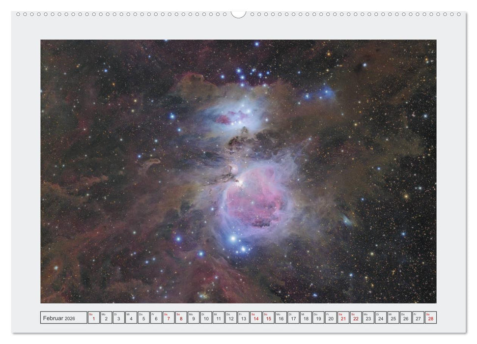 Himmelswelten (CALVENDO Premium Wandkalender 2026)