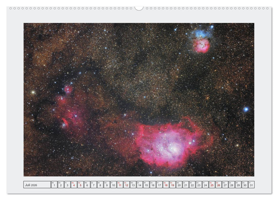 Himmelswelten (CALVENDO Premium Wandkalender 2026)