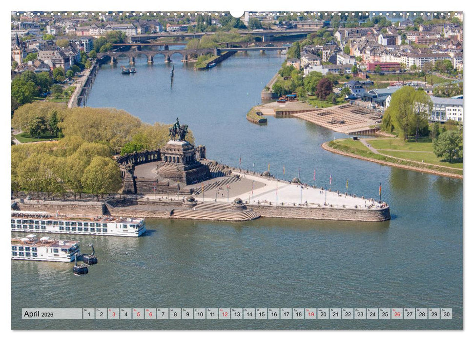 Koblenz Impressionen (CALVENDO Premium Wandkalender 2026)