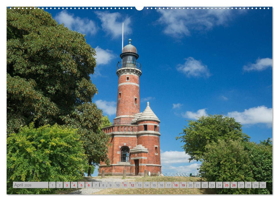 Leuchttürme - Wächter der Küsten (CALVENDO Premium Wandkalender 2026)