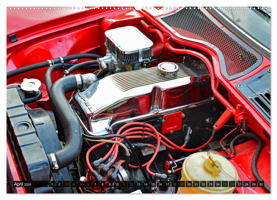 Opel GT 1900 AL Eine deutsche Sportwagenlegende (CALVENDO Premium Wandkalender 2026)