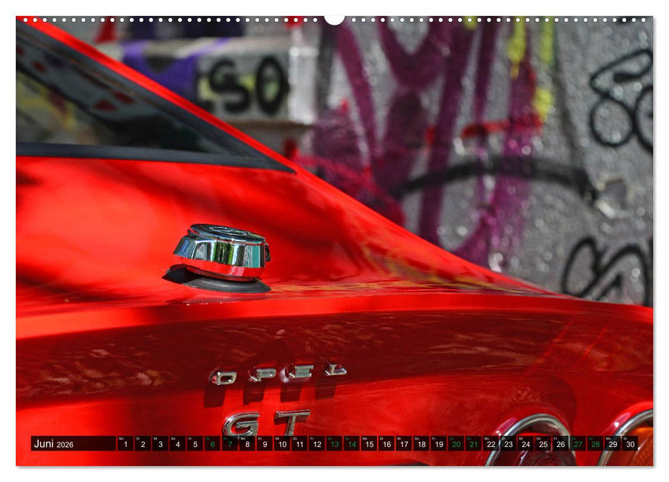 Opel GT 1900 AL Eine deutsche Sportwagenlegende (CALVENDO Premium Wandkalender 2026)