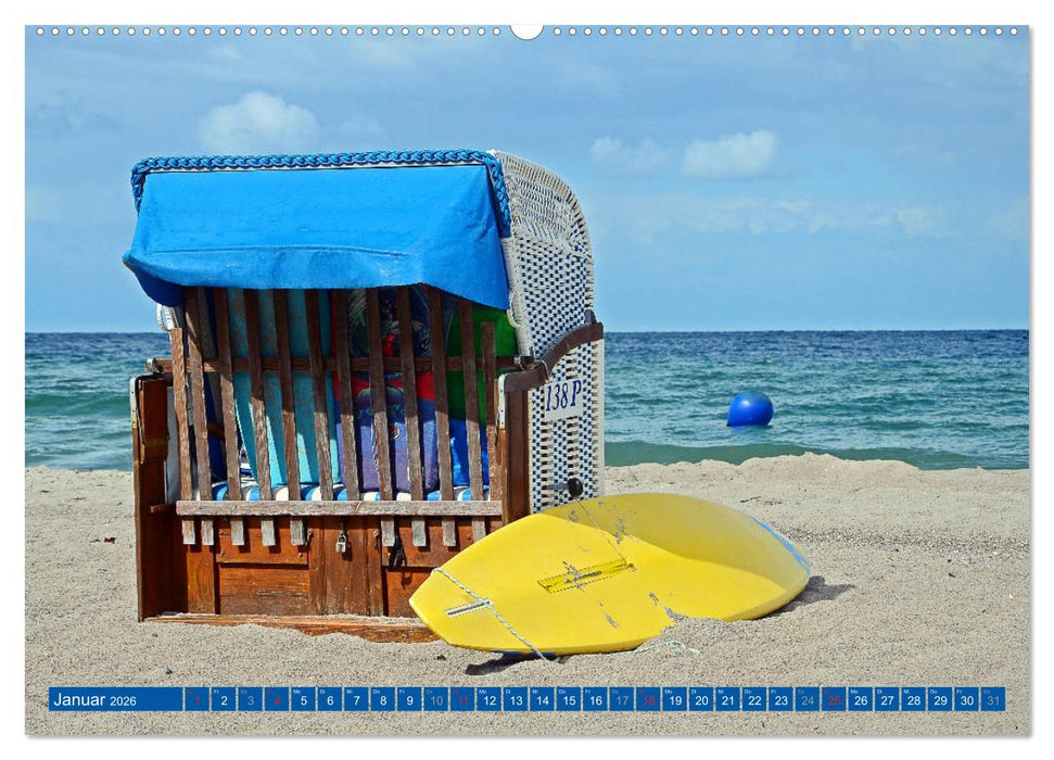 Ferien in Hohwacht (CALVENDO Premium Wandkalender 2026)