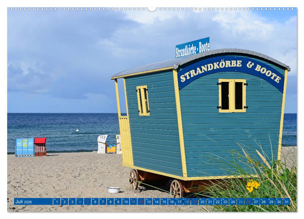 Ferien in Hohwacht (CALVENDO Premium Wandkalender 2026)