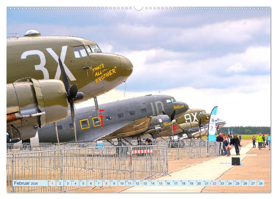 Rückkehr der Rosinenbomber (CALVENDO Premium Wandkalender 2026)