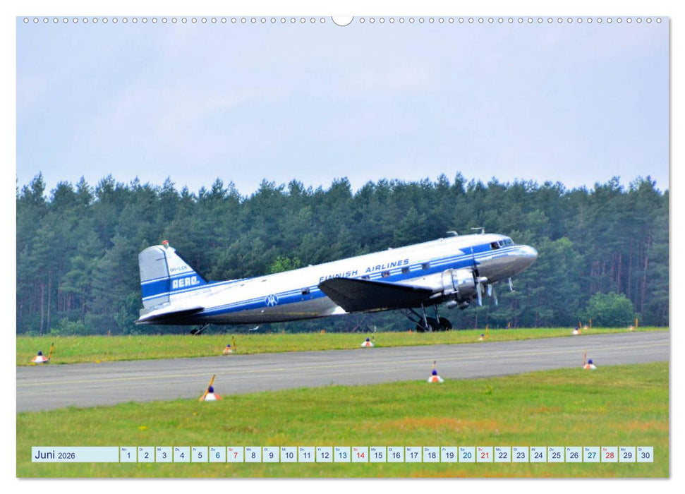 Rückkehr der Rosinenbomber (CALVENDO Premium Wandkalender 2026)