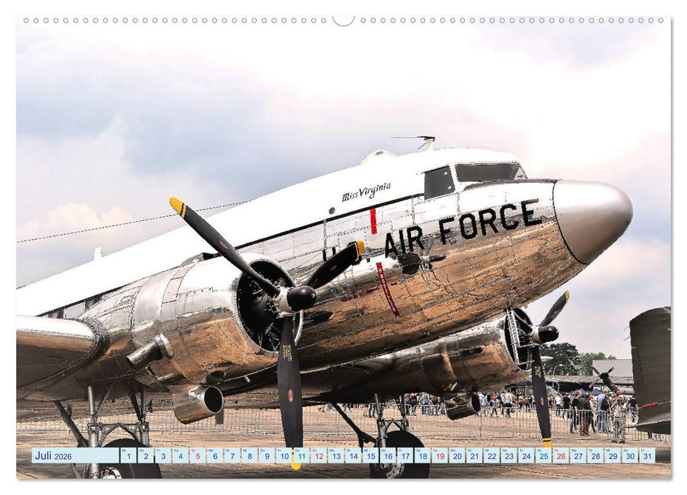 Rückkehr der Rosinenbomber (CALVENDO Premium Wandkalender 2026)