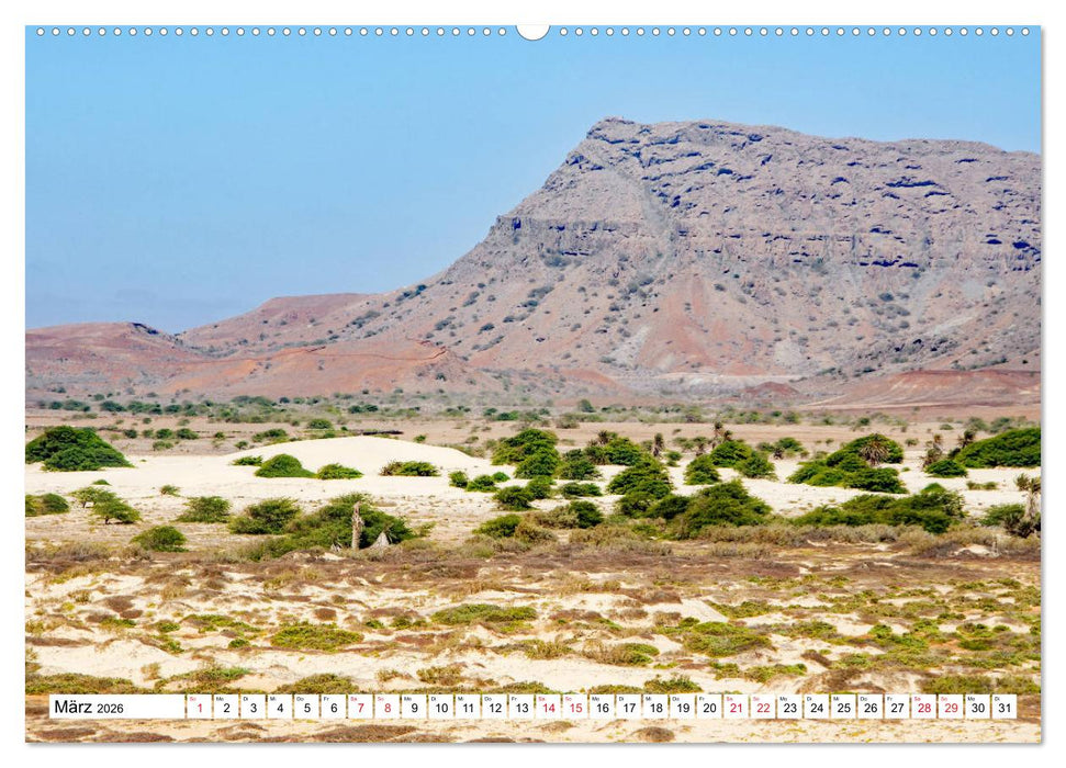 Boa Vista - die drittgrößte Kapverdische Insel (CALVENDO Premium Wandkalender 2026)