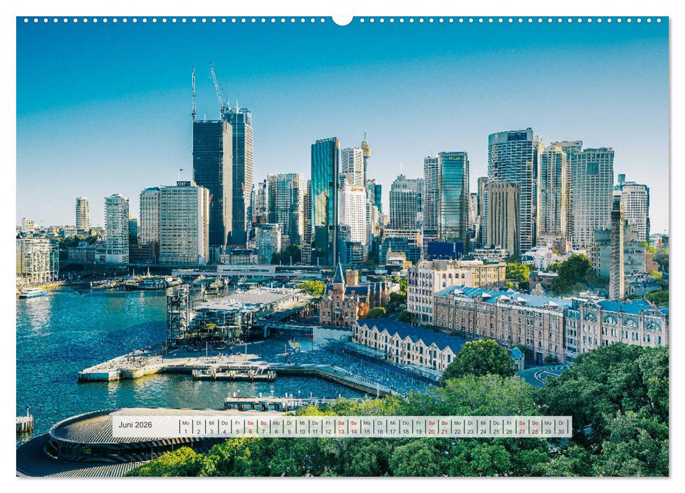 Sydney - Australien (CALVENDO Premium Wandkalender 2026)