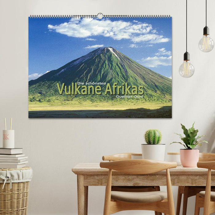 Die schönsten Vulkane Afrikas (CALVENDO Wandkalender 2026)
