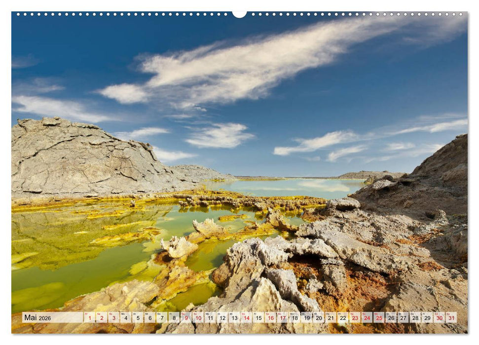 Die schönsten Vulkane Afrikas (CALVENDO Wandkalender 2026)