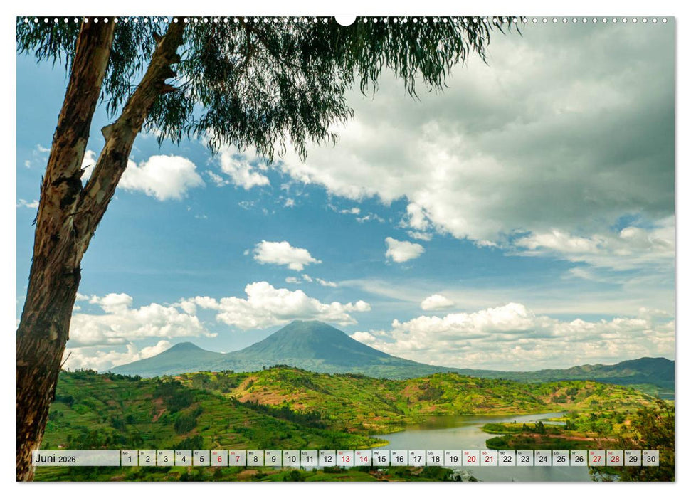 Die schönsten Vulkane Afrikas (CALVENDO Wandkalender 2026)