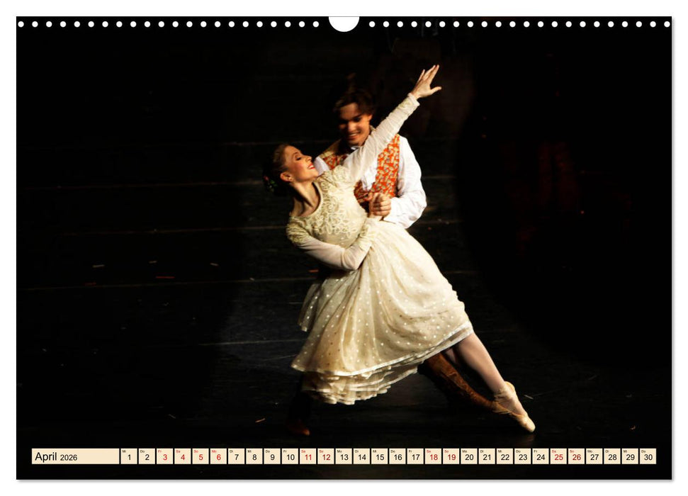 Ballett Bühne (CALVENDO Wandkalender 2026)