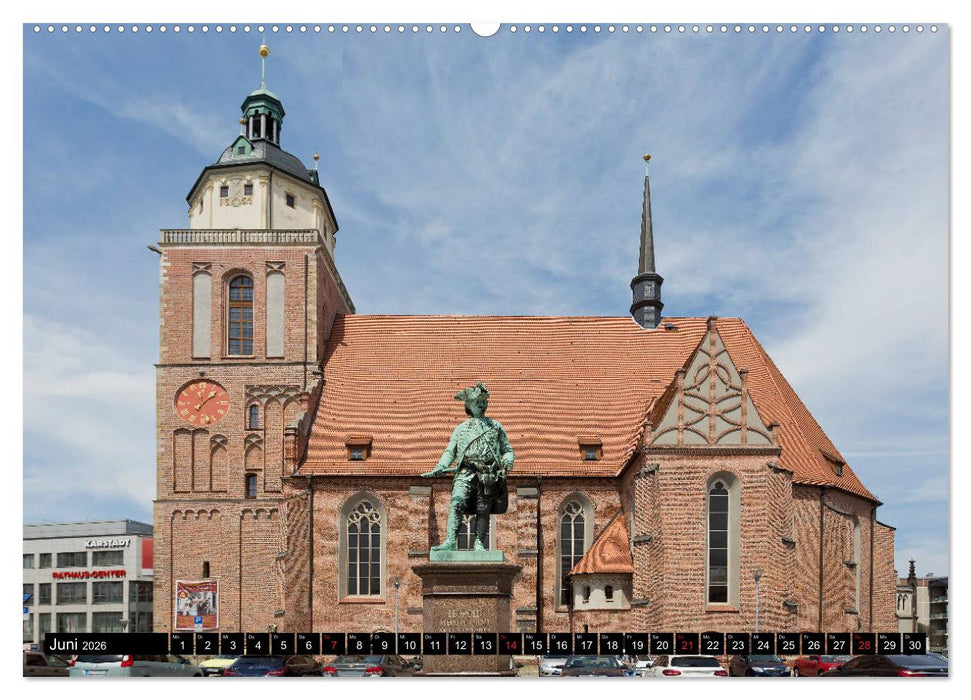 DESSAU - Eine Stadt mit vielen Gesichtern (CALVENDO Premium Wandkalender 2026)