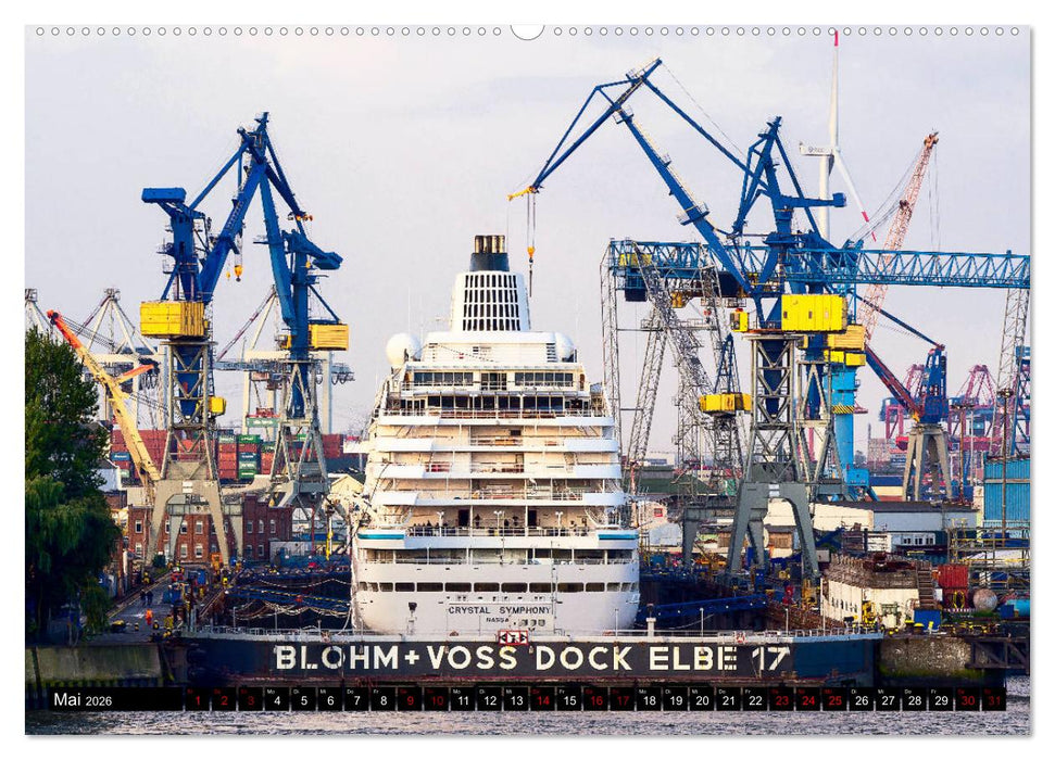 Hamburger Highlights (CALVENDO Premium Wandkalender 2026)