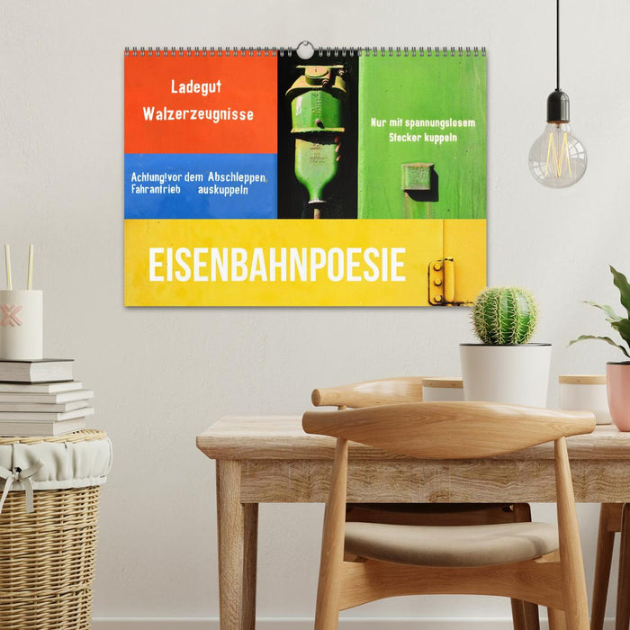 EISENBAHNPOESIE (CALVENDO Wandkalender 2026)