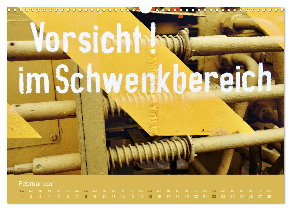 EISENBAHNPOESIE (CALVENDO Wandkalender 2026)