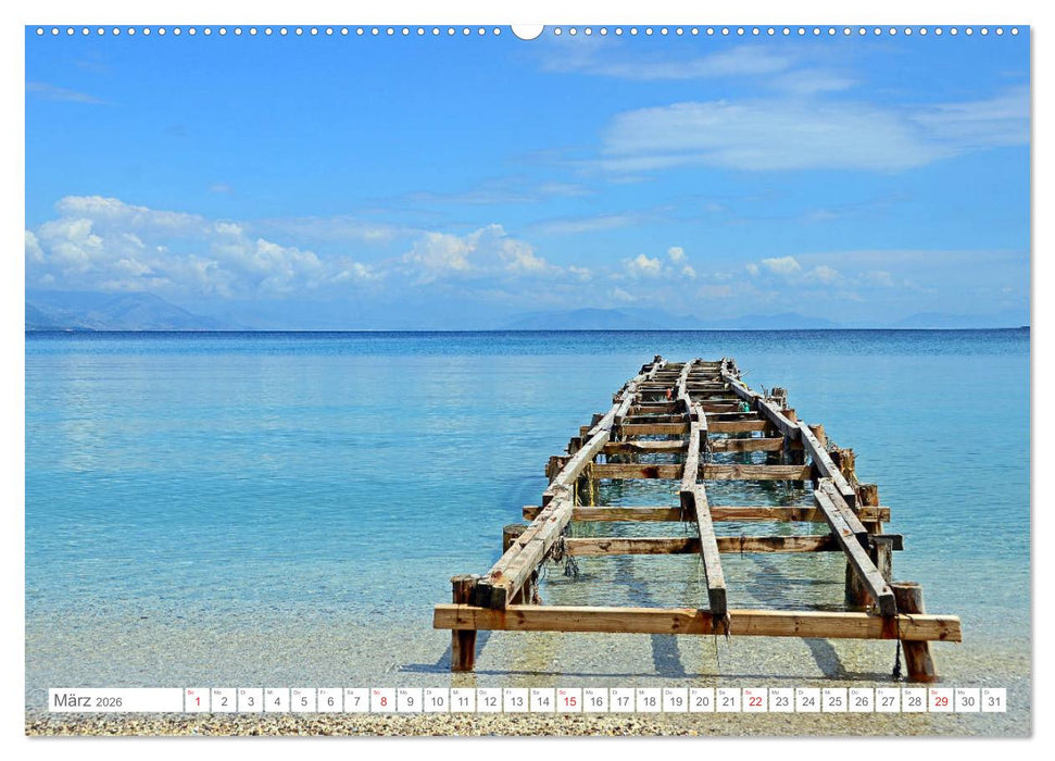 Faszination Korfu (CALVENDO Premium Wandkalender 2026)