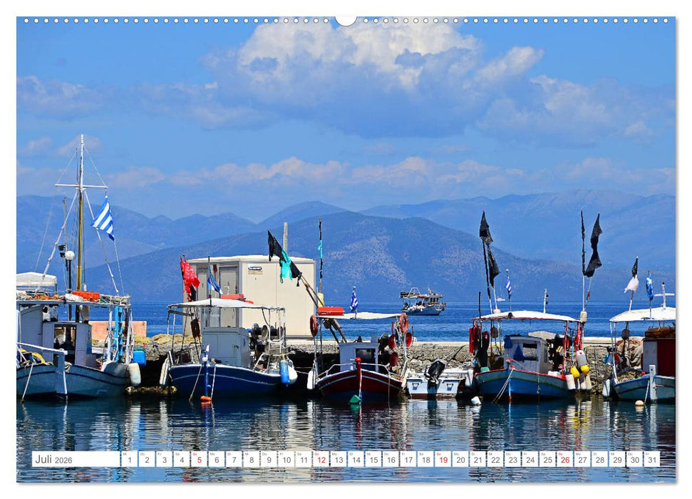Faszination Korfu (CALVENDO Premium Wandkalender 2026)