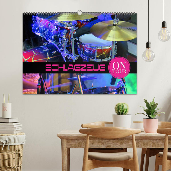 Schlagzeug on Tour (CALVENDO Wandkalender 2026)