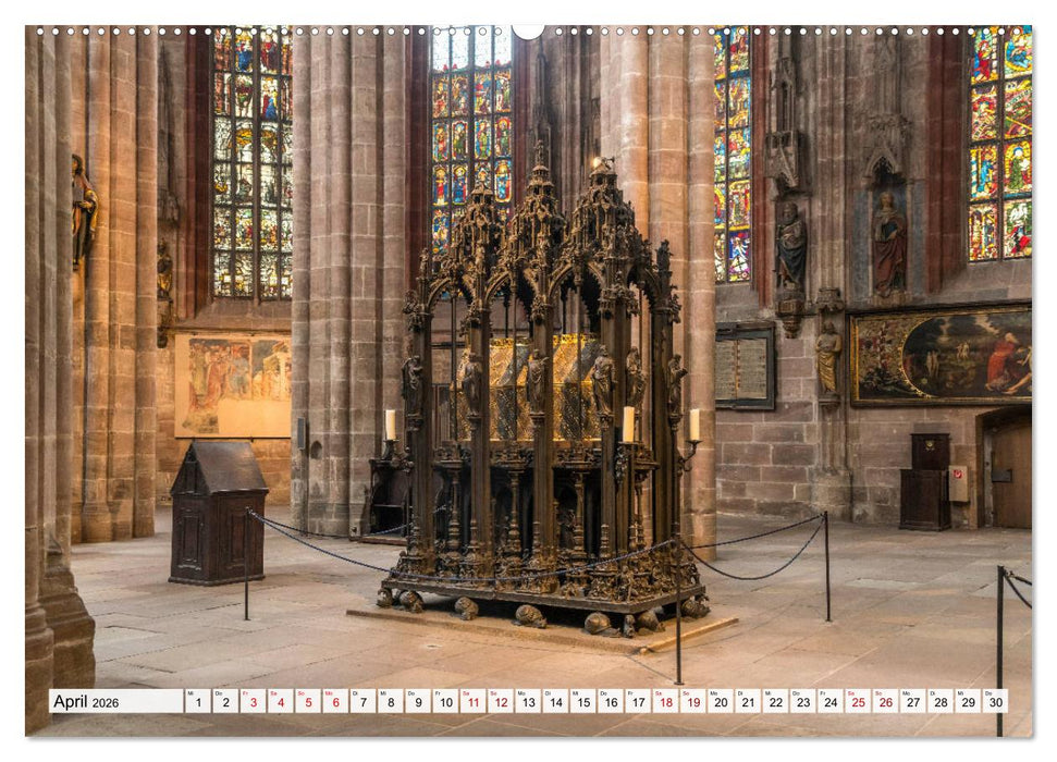 Bayerns Kirchen (CALVENDO Premium Wandkalender 2026)