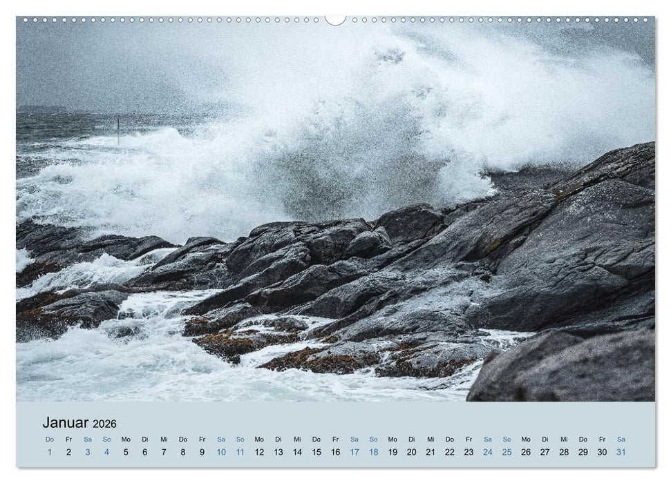 Naturgewalt Norwegen (CALVENDO Premium Wandkalender 2026)