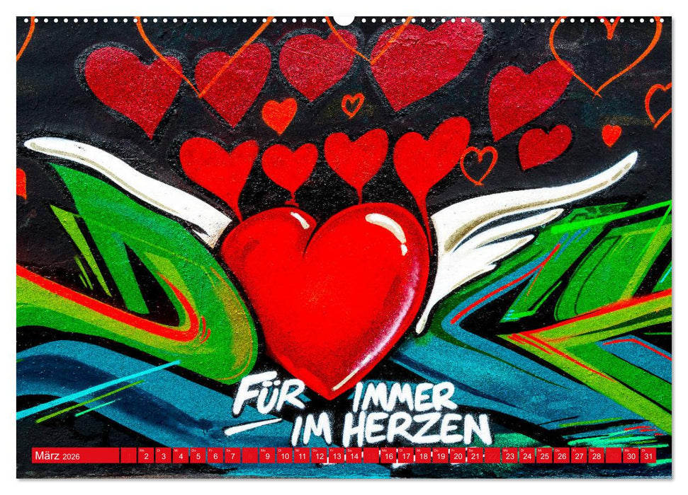 Street art Köln Michael Jaster (CALVENDO Premium Wandkalender 2026)