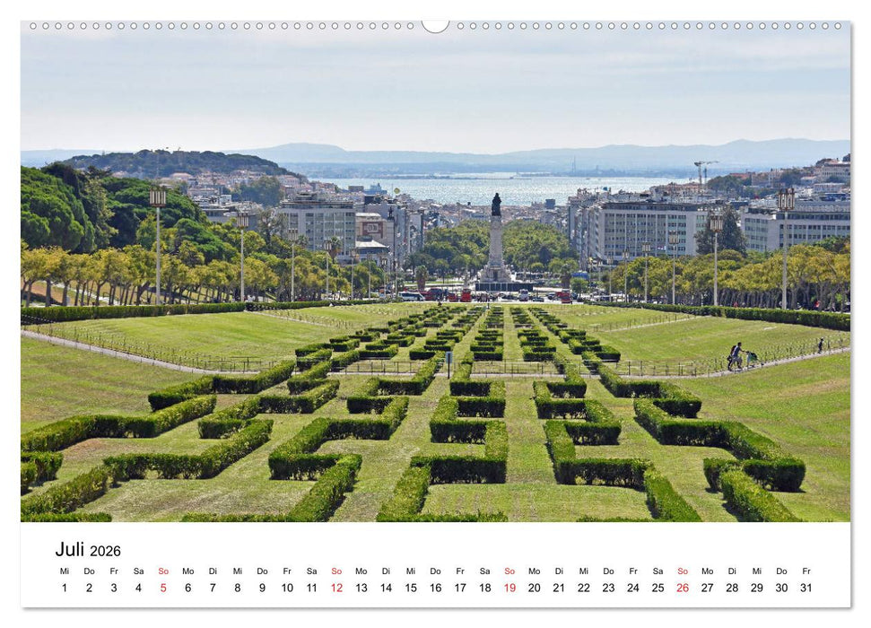 LISSABON und die Atlantikküste (CALVENDO Premium Wandkalender 2026)