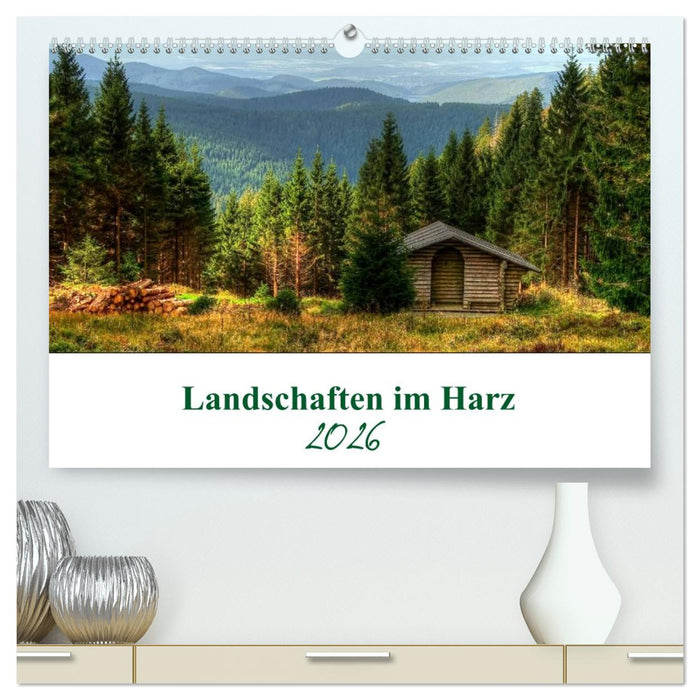 Landschaften im Harz (CALVENDO Premium Wandkalender 2026)