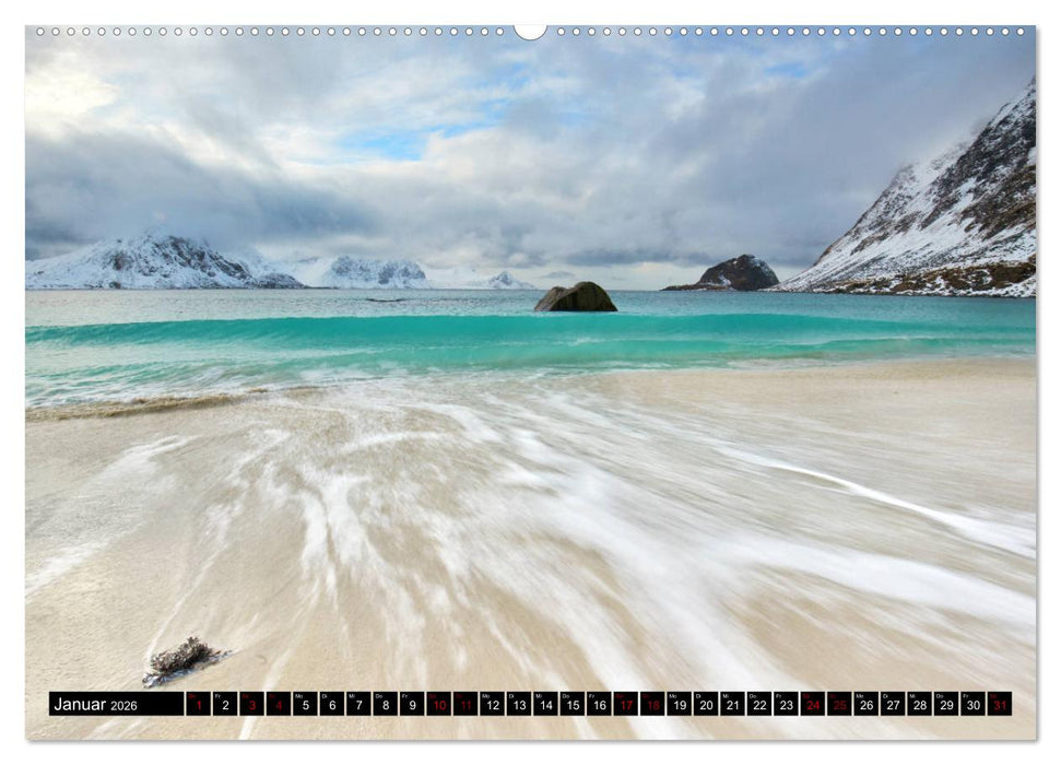 Lofoten Inselzauber (CALVENDO Premium Wandkalender 2026)
