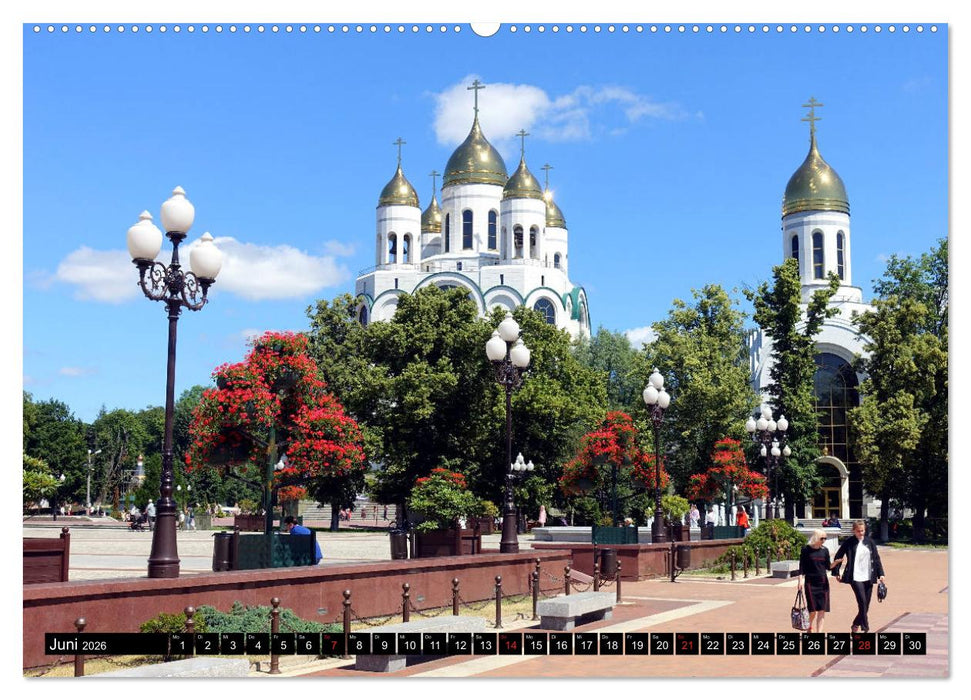 Kaliningrad - Das russische Königsberg (CALVENDO Premium Wandkalender 2026)